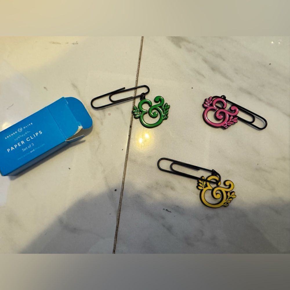 Archer and olive paper clips #15